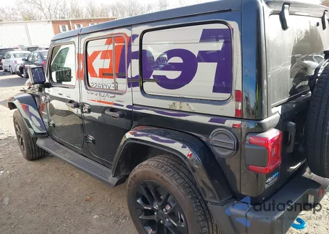 2024 Jeep Wrangler 4Xe Sahara 4Xe from USA, damaged, VIN 1C4RJXP68RW186694